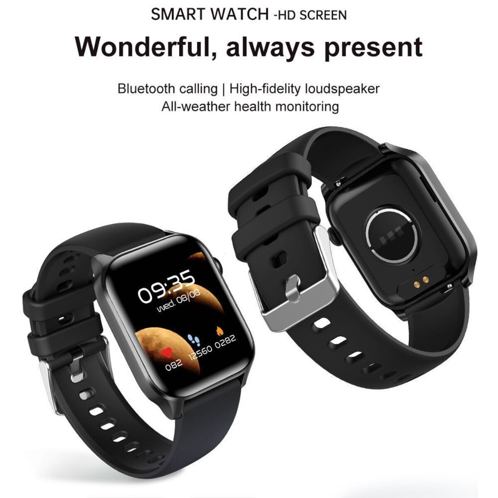 Smart Watch Women Men Fitness Tracker Heart Rate For Android Waterproof