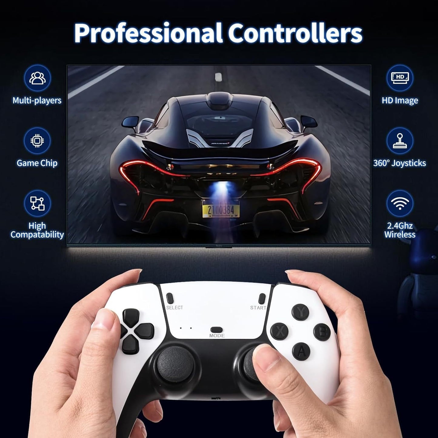 M15 Game Console Retro Model Nostalgic Simulacrum HD Home TV Double Joystick Wireless 2.4G Double Battle
